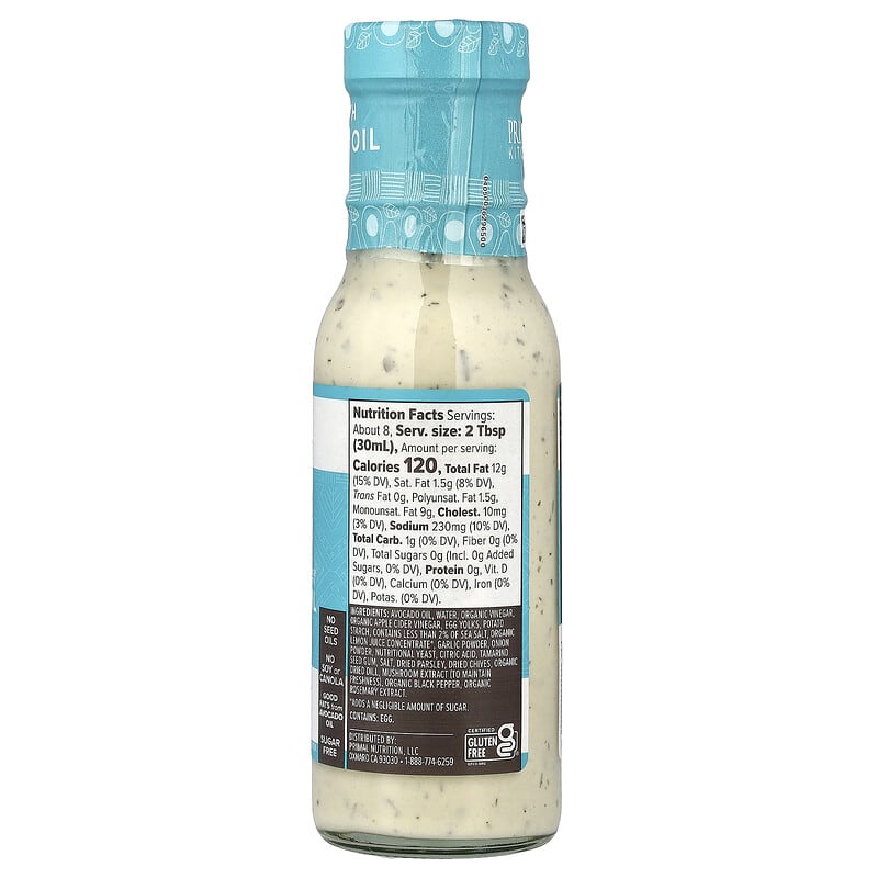 ranch dressing nutrition facts Hidden Valley The Original Condiment & Season your favorite dishes with our IBS KEN's Steak House Ranch Dressing,