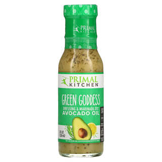Primal Kitchen, Dressing & Marinade Made with Avocado Oil, Green Goddess, 8 fl oz (236 ml)