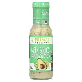 Primal Kitchen, Avokado Yağı ile Yapılan Sos ve Marine, Green Goddess, 8 fl oz (236 ml)