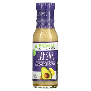 Primal Kitchen, заправка и маринад для салата «Цезарь», сделанный с маслом авокадо, 236 мл (8 жидк. унций)