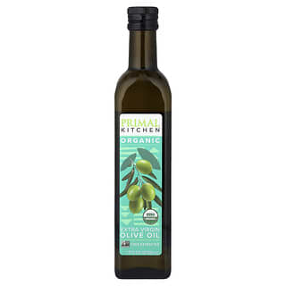 Primal Kitchen, Organic Extra Virgin Olive Oil, 1 pt 0.9 fl oz (500 ml)