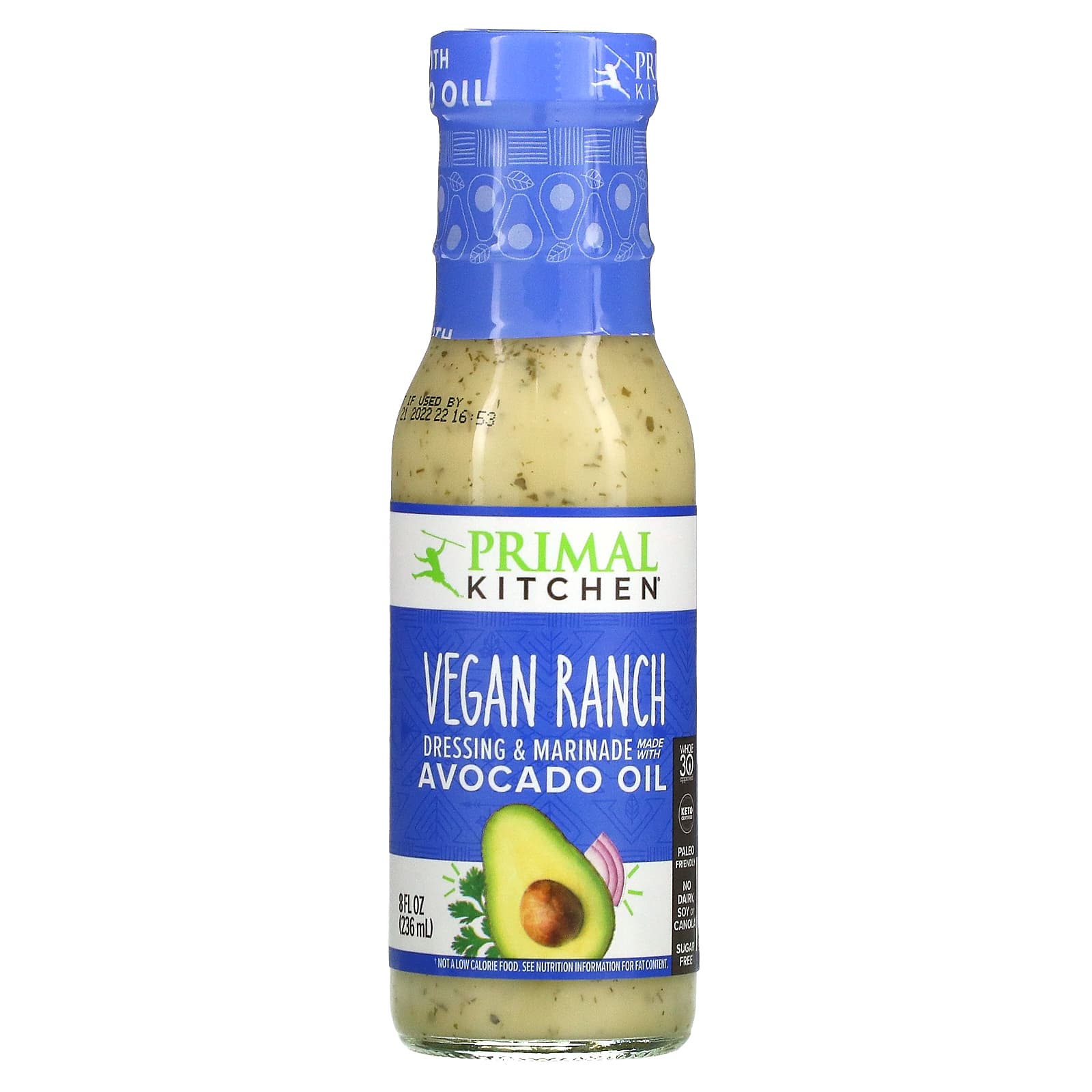 Primal Kitchen, Dressing & Marinade Made with Avocado Oil, Vegan Ranch
