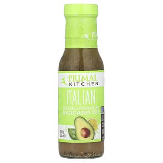 Primal Kitchen, Aderezo y adobo con aceite de aguacate, Italiano, 236 ml (8 oz. Líq.)