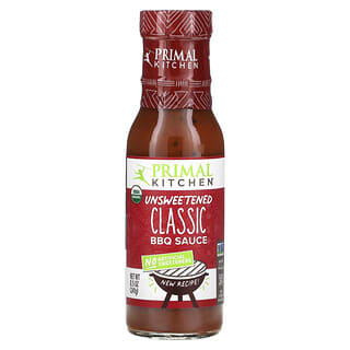 Primal Kitchen, Sauce barbecue classique biologique, non sucrée, 241 g