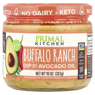 Primal Kitchen, Buffalo Ranch Dip, 283 г (10 унций)