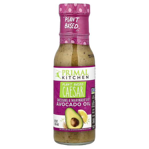 Primal Kitchen, Berpakaian & Perapan Caesar Berasaskan Tumbuhan , 8 fl oz (236 ml)