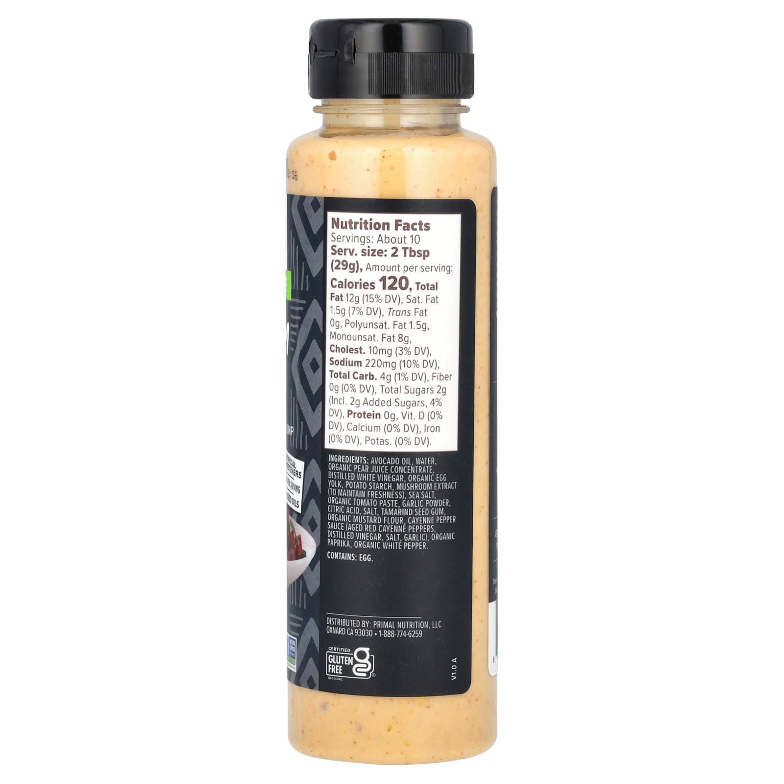 Primal Kitchen, Dipping Sauce Made with Avocado Oil, Yum Yum Sauce, 10 ...