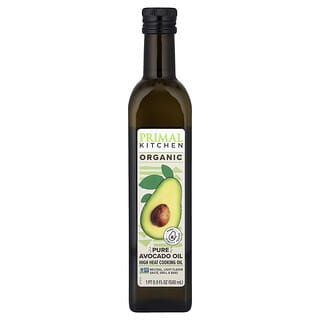 Primal Kitchen, Organic Pure Avocado Oil, 1 pt 0.9 fl oz (500 ml)