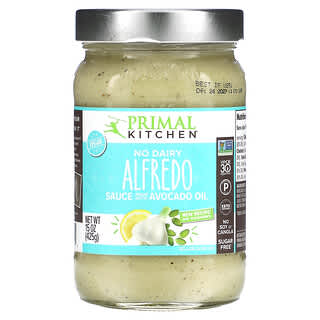 Primal Kitchen, No Dairy Alfredo Sauce Made With Avocado Oil, 15 oz (425 g)