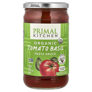 Primal Kitchen, Pasta Sauce, Organic Tomato Basil, 24 oz (680 g)