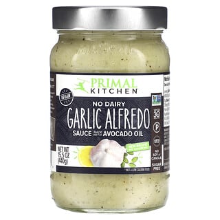 Primal Kitchen, Salsa Alfredo senza aglio senza latticini con olio di avocado, 440 g