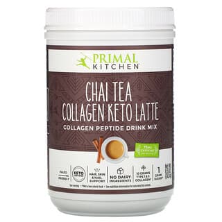 Primal Kitchen, Colágeno Keto Latte, Chá Chai, 242,4 g (8,55 oz)