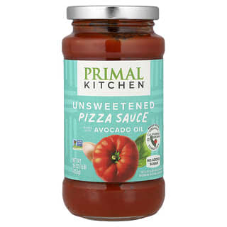 Primal Kitchen, Pizza Sauce Made with Avocado Oil, Pizzasauce mit Avocadoöl, ungesüßt, 453 g (16 oz.)