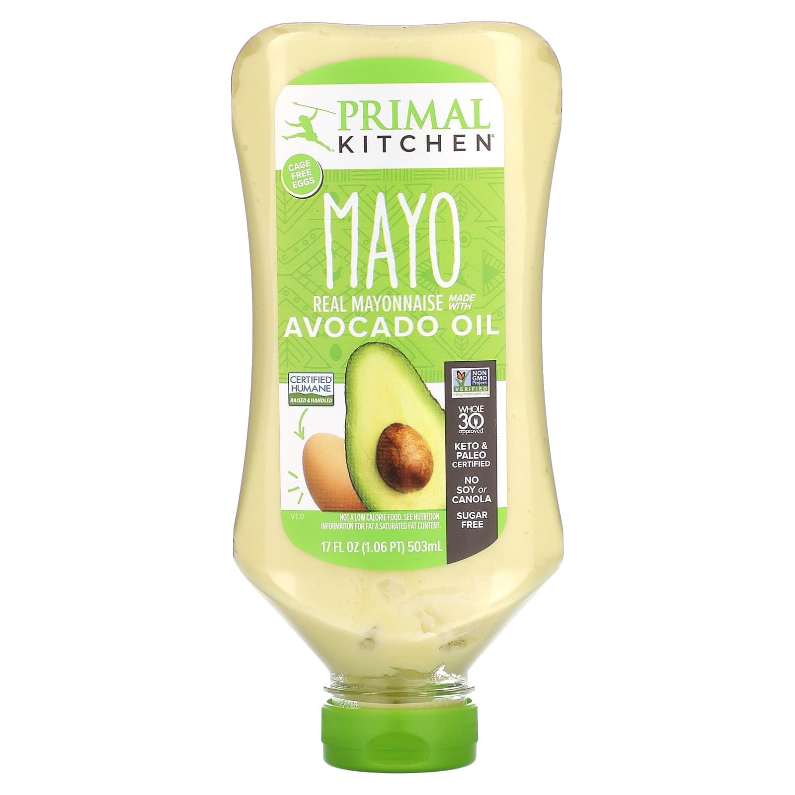 Primal Kitchen Mayo With Avocado Oil 17 Fl Oz 503 Ml   8 