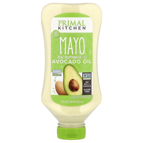 Primal Kitchen, Mayo with Avocado Oil, 17 fl oz (503 ml)