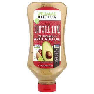 Primal Kitchen, Real Mayonnaise Made With Avocado Oil, Chipotle Lime, 17 fl oz (503 ml)
