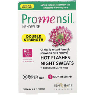 Promensil, Menopause, Double Strength, 30 Comprimidos