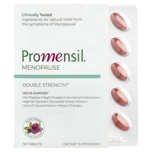 Promensil, Suplemento para aliviar los síntomas de la menopausia, 30 comprimidos
