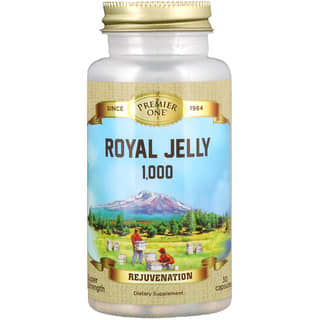 Premier One, Royal Jelly 1,000, 30 Capsules