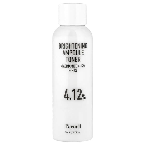 Parnell, 나이아신아마이드 4.12 미미 브라이트닝 앰플 토너, 200ml(6.76fl oz)