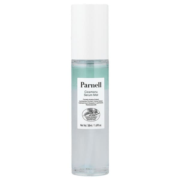 Parnell, 시카마누 세럼 미스트, 민감성 피부용, 50ml(1.69fl oz)