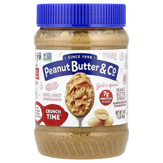 Peanut Butter & Co., Peanut Butter Spread, Crunch Time, Erdnussbutteraufstrich, 454 g (16 oz.)