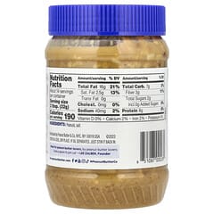 昔馴染みのクランチーで100％天然クランチーピーナッツバター、16 oz