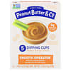 Dipping Cups, Smooth Operator, Creamy Peanut Butter , 5 Cups, 1.5 oz (43 g) Each