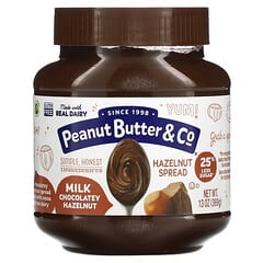 Peanut Butter & Co., ヘーゼルナッツスプレッド、ミルクチョコレートヘーゼルナッツ、13 oz (369 g)