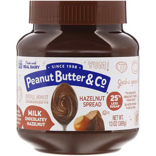 Peanut Butter & Co., Pasta untable de avellana, avellana y chocolate con leche, 13 oz (369 g)