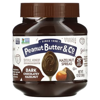 Peanut Butter & Co., 헤이즐넛 스프레드, 다크 초콜릿 헤이즐넛, 369 g(13 oz)