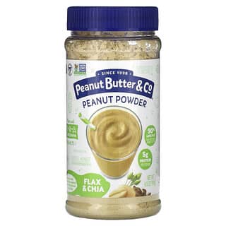Peanut Butter & Co., Maní en polvo, lino y chía, 184 g (6,5 oz)