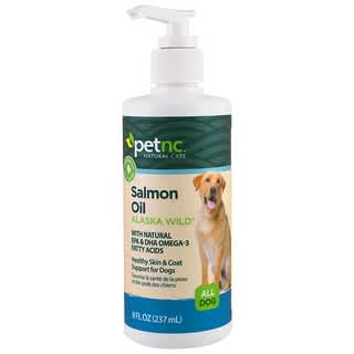 petnc NATURAL CARE, Alaska Wild Salmon Oil, For Dogs, 8 fl oz (237 ml)