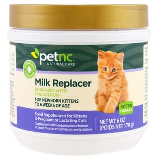 petnc NATURAL CARE, Substitut de lait pour chaton, 6 onces (170 g)