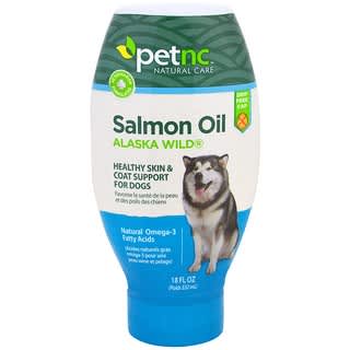 petnc NATURAL CARE, Huile de foie de saumon sauvage d'Alaska, pour chiens, 532 ml (18 oz)