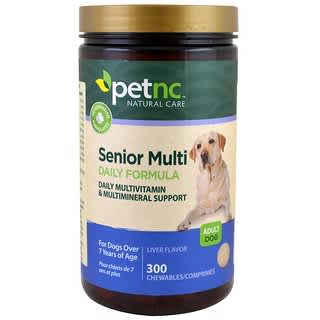 petnc NATURAL CARE, Levure de bière, arôme de foie, chien adulte, 300 comprimés à mâcher