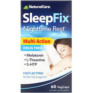 petnc NATURAL CARE, Sleep Fix, Nighttime Rest, 60 VegCaps
