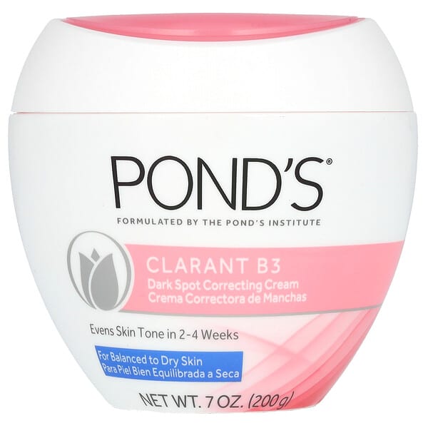 Pond's, Clarant B3 暗斑修復保濕滋潤面霜，7 盎司（200 克）
