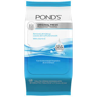 Pond's, Original Fresh, MoistureClean Towelettes, 28 Towelettes