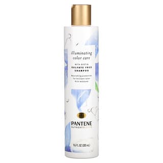 Pantene, Soin illuminateur de couleur, Shampooing sans sulfates à la biotine, 285 ml