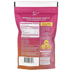 Pink Stork, Morning Sickness Sweets, Ginger Raspberry, 30 Organic Lozenges