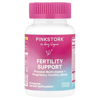 Pink Stork, Fertility Support, 60 Capsules