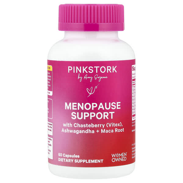 Pink Stork Menopause Support, 60 Capsules