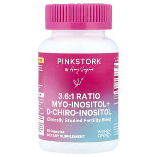 Pink Stork, 3,6:1 verhouding Myo-Inositol + D-Chiro-Inositol, 60 capsules