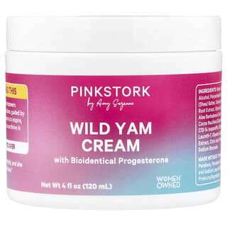 Pink Stork, Crema de ñame, 120 ml (4 oz. líq.)