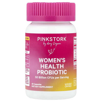 Pink Stork, Women's Health Probiotic, 30 Capsules