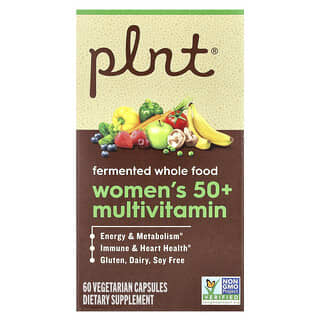 Plnt, Women's 50+ Multivitamin, 60 Vegetarian Capsules