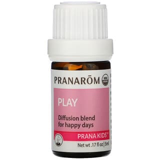 Pranarom, PRANA KIDS，精油，Play，+3 個月，0.17 盎司（5 毫升）