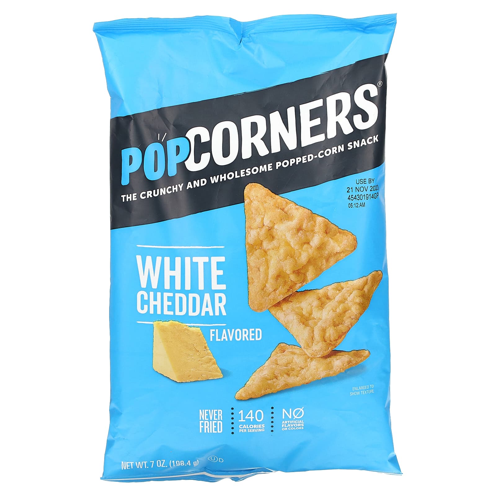 PopCorners, Chips, White Cheddar, 7 oz (198.4 g)