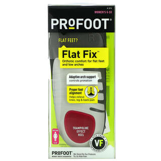 Profoot, Flat Fix, адаптивная поддержка свода стопы, для женщин 6–10 лет, 1 пара